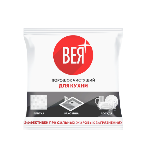 Порошок чистящий для кухни "Вея", пак. 250 г / 400 г / 500 г - 1