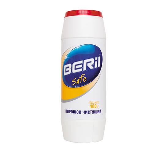 Порошок чистящий "BERIL-Safe", бан. 400 г - 1