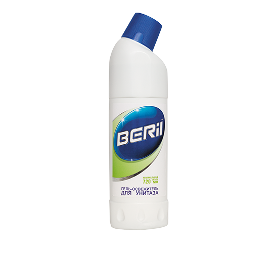 Гель-освежитель для унитазов "BERIL", фл. 745г/720мл - 1